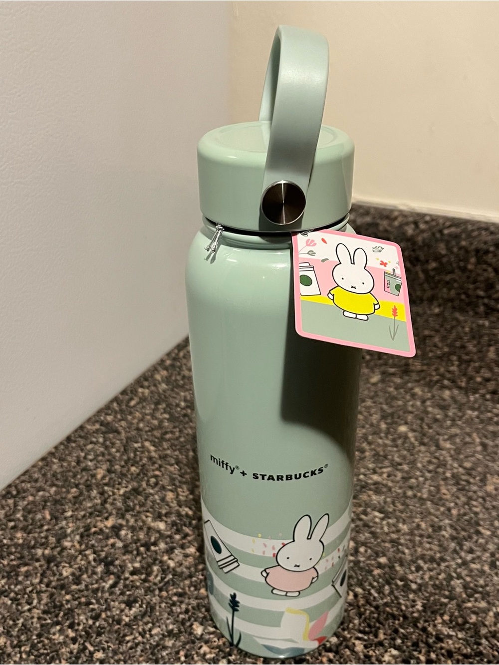 Miffy x Starbucks Mint Green Insulated Bottle